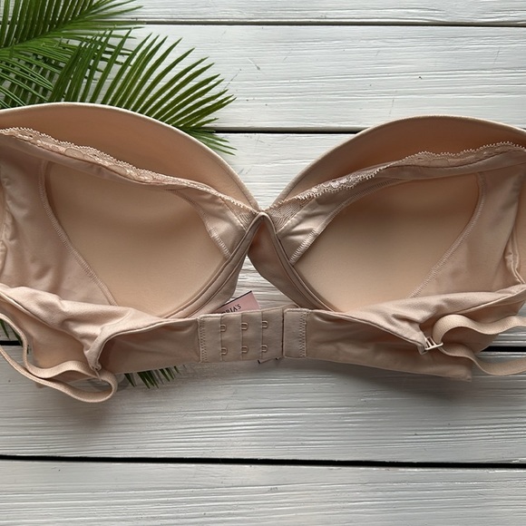 NWT Victorias Secret Body By Victoria Wireless Nursing Bra Marzipan sz 32DDD - Picture 7 of 11